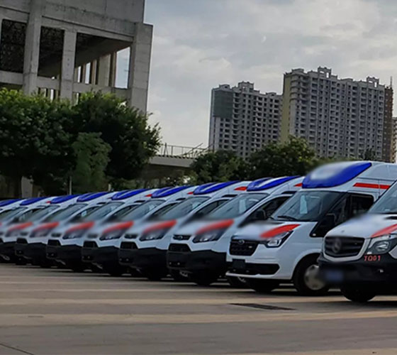 巧家县服务车队展示