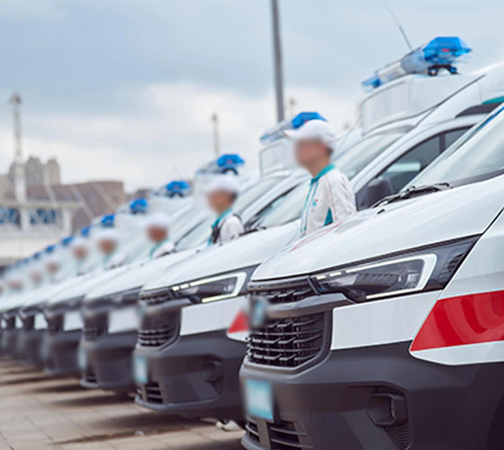 巧家县服务车队展示